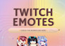 draw twitch emotes, animated chibi emote, discord emoji